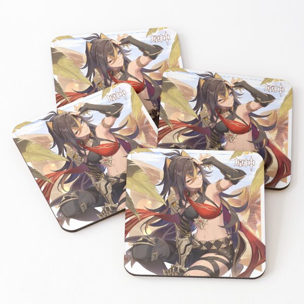 Item preview, Genshin Impact - Dehya Official Birthday Artwork 2023 designed and sold by Krimsy.