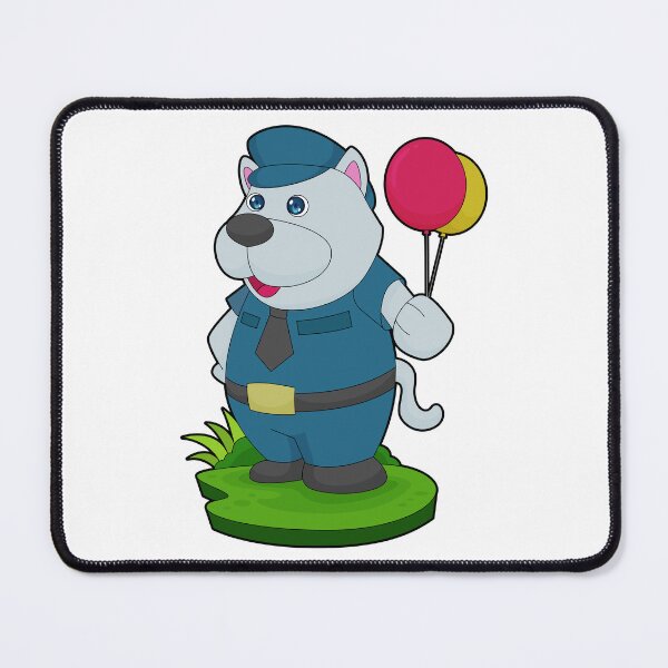Item preview, Dog Cop Balloon Police designed and sold by Snabdesign84.