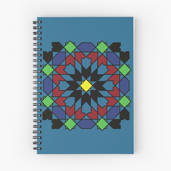 Item preview, Old moroccan ceramic tile colorful pattern designed and sold by Donutlovers.