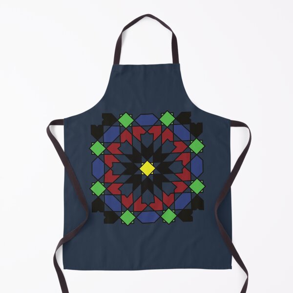 Item preview, Old moroccan ceramic tile colorful pattern designed and sold by Donutlovers.