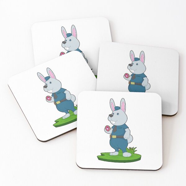 Item preview, Rabbit Cop Donut Police designed and sold by Snabdesign84.