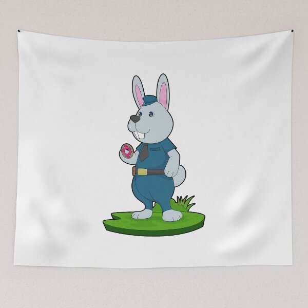 Item preview, Rabbit Cop Donut Police designed and sold by Snabdesign84.