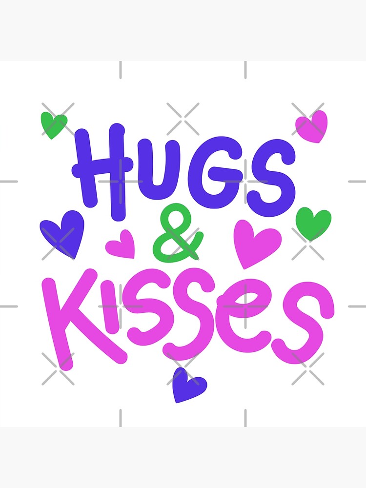 Hugs & Kisses Pink Collar