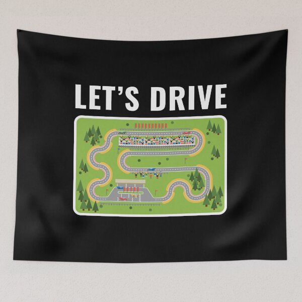Item preview, Lets Drive Play Carpet Play Mat designed and sold by MooonTees.