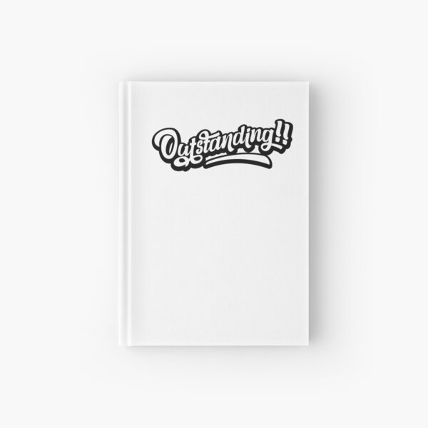 Outstanding! (wide) Hardcover Journal