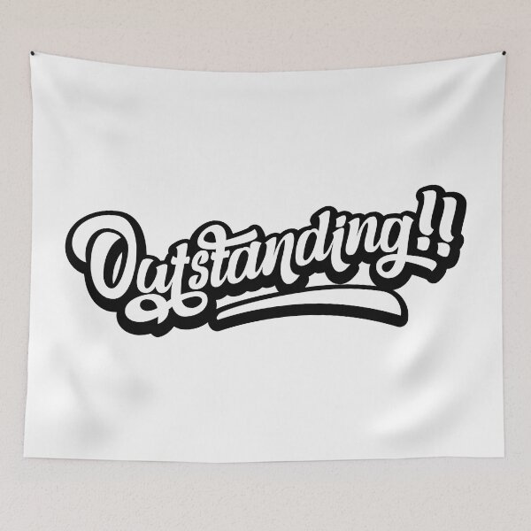 Item preview, Outstanding! (wide) designed and sold by giraffeKi.