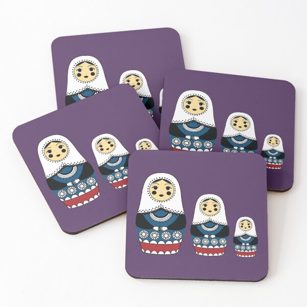 Item preview, Cute russian dolls sisters designed and sold by Donutlovers.