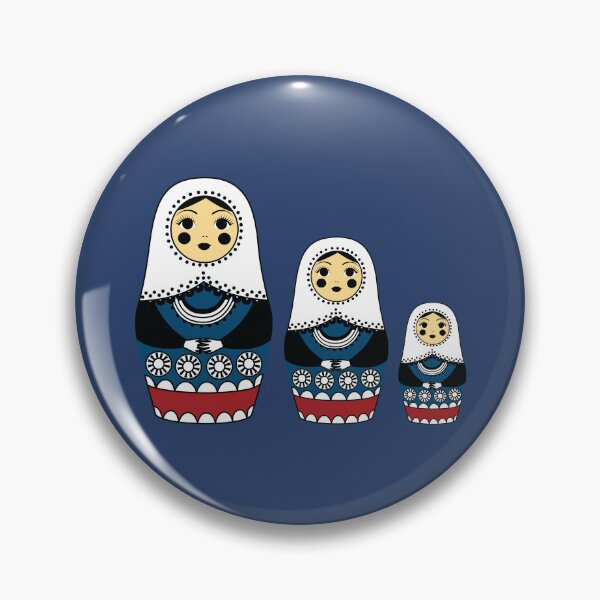 Item preview, Cute russian dolls sisters designed and sold by Donutlovers.