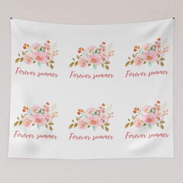 Item preview, Forever summer flowers designed and sold by Thirdsun.