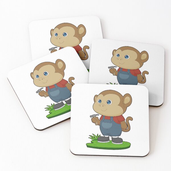 Item preview, Monkey Craftsman Hammer Craft designed and sold by Snabdesign84.