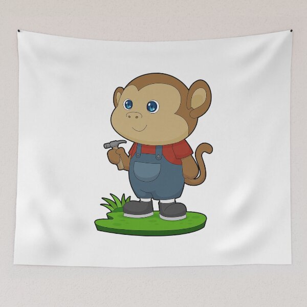 Item preview, Monkey Craftsman Hammer Craft designed and sold by Snabdesign84.