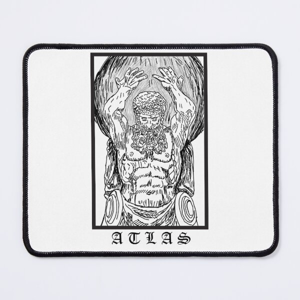 Item preview, ATLAS aesthetic Ancient Greek sculpture Concept designed and sold by taherlee11.