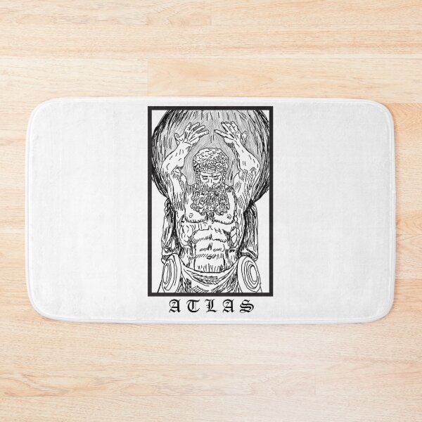 Item preview, ATLAS aesthetic Ancient Greek sculpture Concept designed and sold by taherlee11.