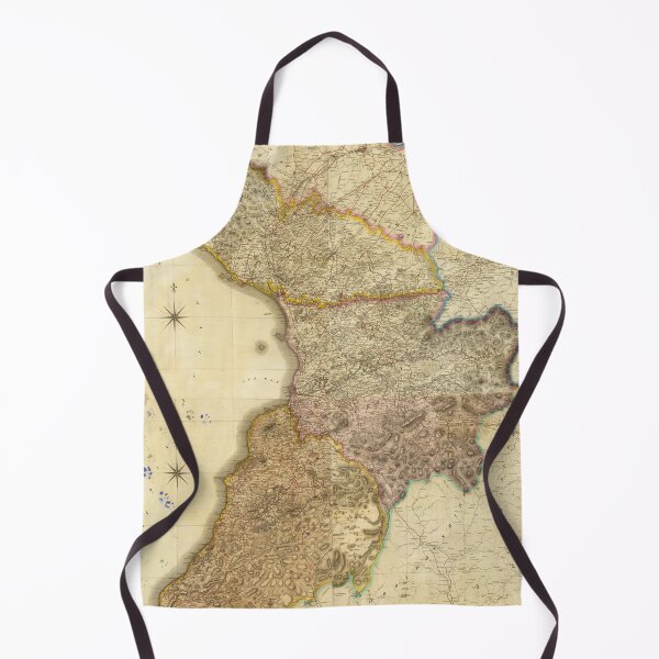 Item preview, Vintage Ayrshire County Scotland Map (1832)  designed and sold by BravuraMedia.