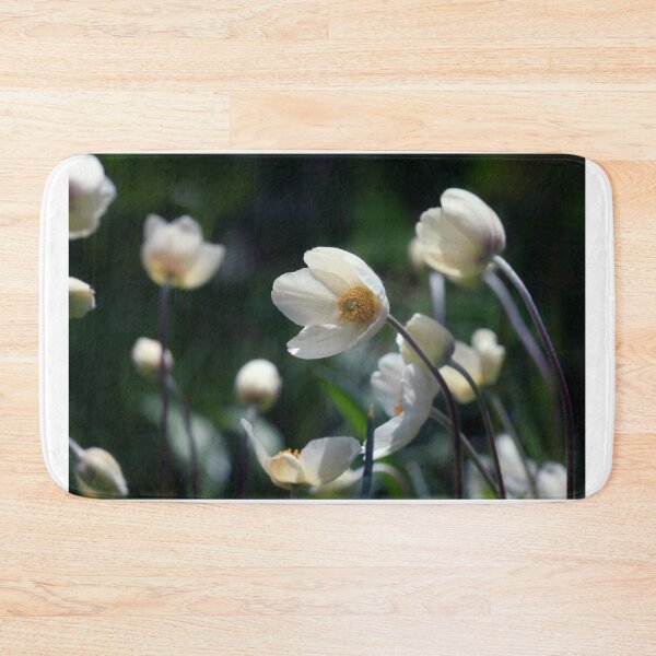Item preview, White flowers on nature background designed and sold by olena2552.