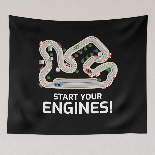 Item preview, Start Your Engines Play Carpet Play Mat designed and sold by MooonTees.