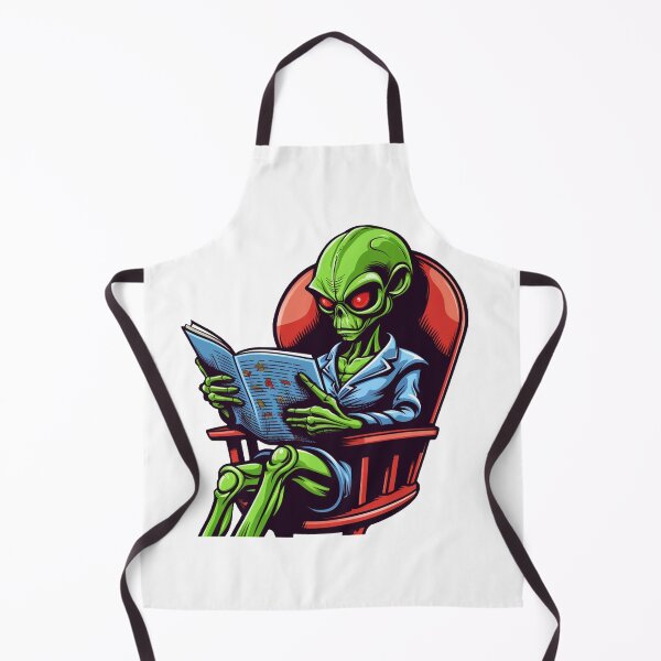 Artikelvorschau, "Alien reading the newspaper" entworfen und verkauft von ponat.