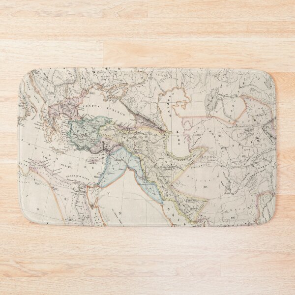 Item preview, Vintage Babylonian, Lydians, Medes and Persian Empire Map (1873) Ancient Civilization Atlas designed and sold by BravuraMedia.
