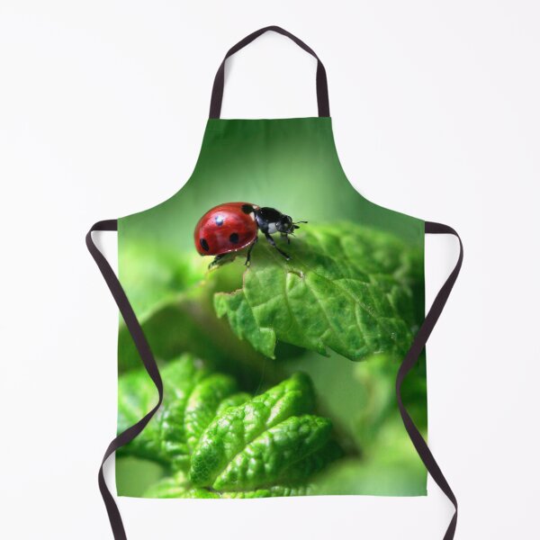 Item preview, Red ladybug sitting on plant designed and sold by olena2552.