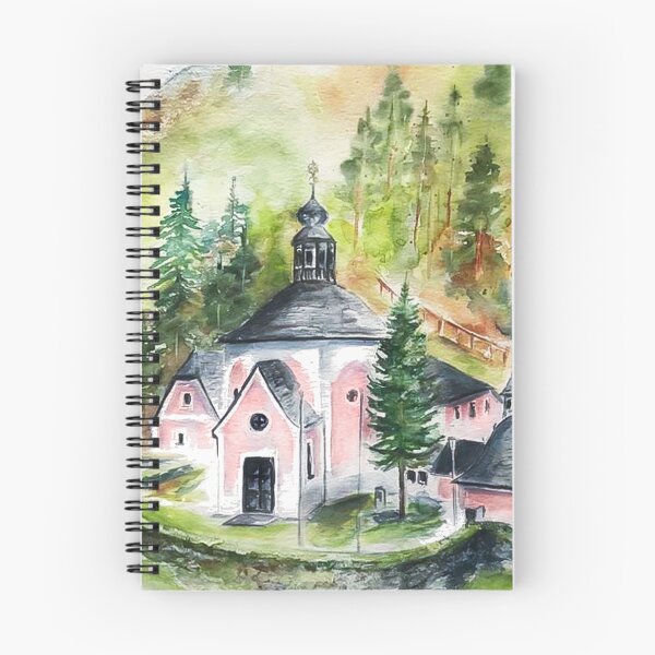 Item preview, Hallstatt Calvary Church designed and sold by CorneliaPilz.