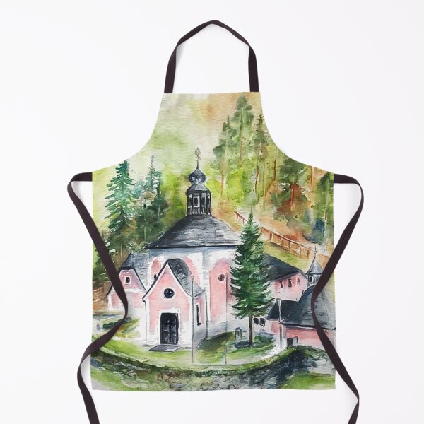 Item preview, Hallstatt Calvary Church designed and sold by CorneliaPilz.