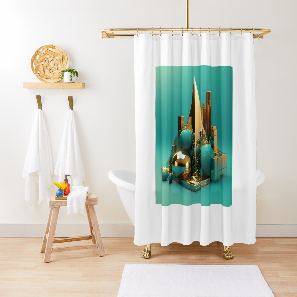 Item preview, Shower Curtain designed and sold by MikeBotticelli.
