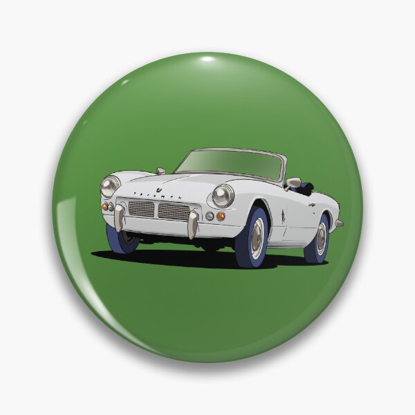 Item preview, Triumph Spitfire Mk2 Classic Car in white designed and sold by Webazoot Industries - Car Art.