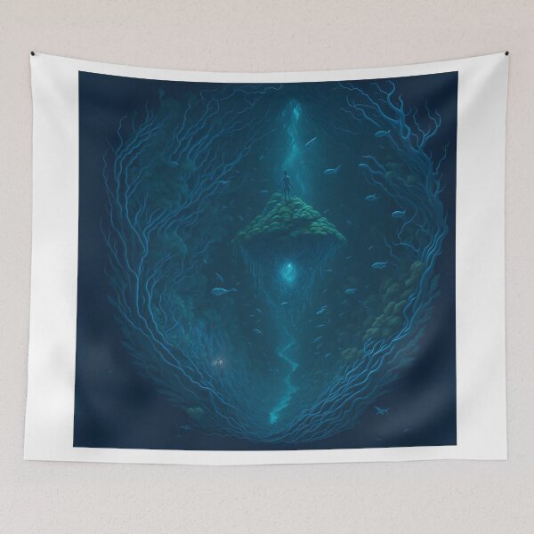 Item preview, Enchanted Realms: A Surreal Poster That Transcends the Ordinary| Dreamweaver's Delight: Captivating the Imagination through AI Artistry designed and sold by RedArtG09.