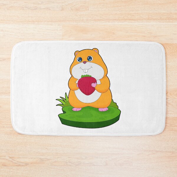 Item preview, Hamster Strawberry Fruit designed and sold by Snabdesign84.