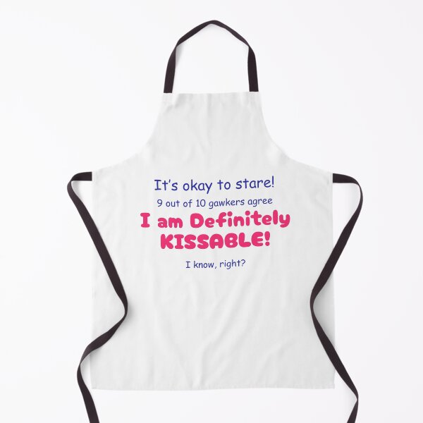 Aperçu de l'œuvre Funny Sayings I Am Definitely Kissable Original Artwork Gift Ideas créée et vendue par MPCFICTION.