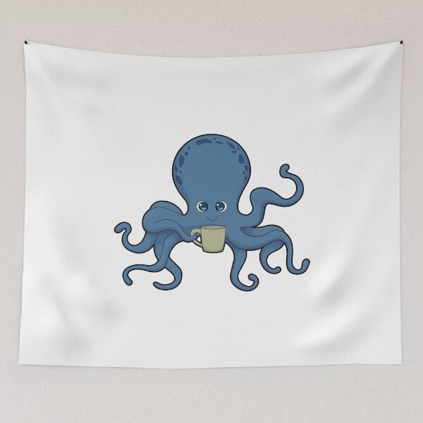 Item preview, Octopus Coffee Mug designed and sold by Snabdesign84.