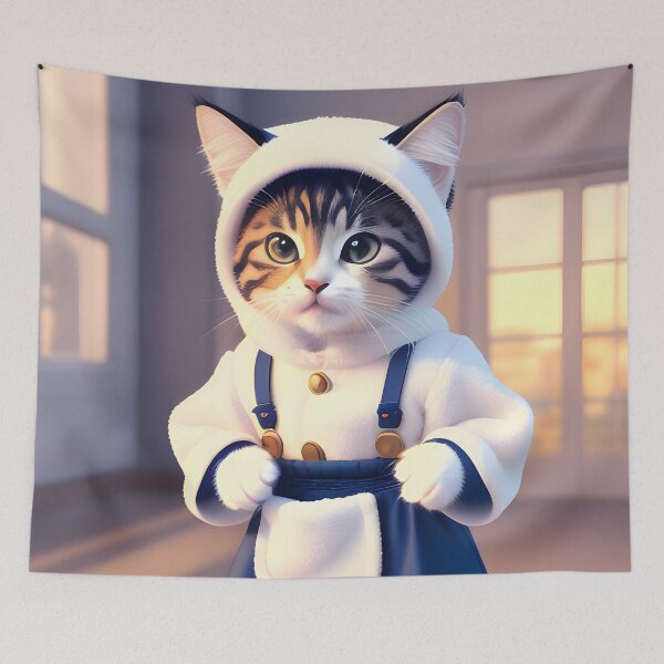 Item preview, Cosplay Cat - Modern Digital Art designed and sold by Ai-michiart.