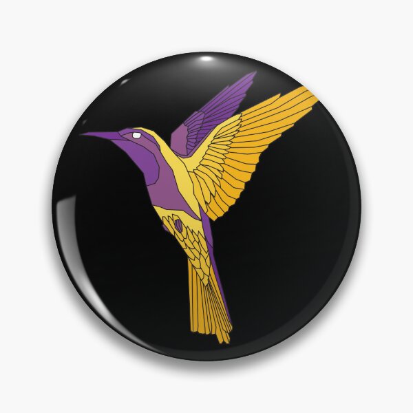 Artikelvorschau, Stolzer Vogel: Kolibri mit intersexueller Flagge entworfen und verkauft von Kleze.