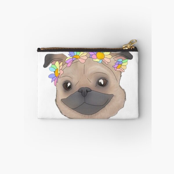 Item preview, Happy pug designed and sold by Artistkhg.