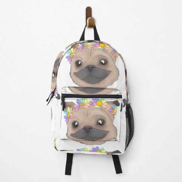 Item preview, Happy pug designed and sold by Artistkhg.
