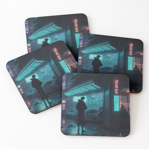 Item preview, Neon Nights in the Megacity designed and sold by Venon28.
