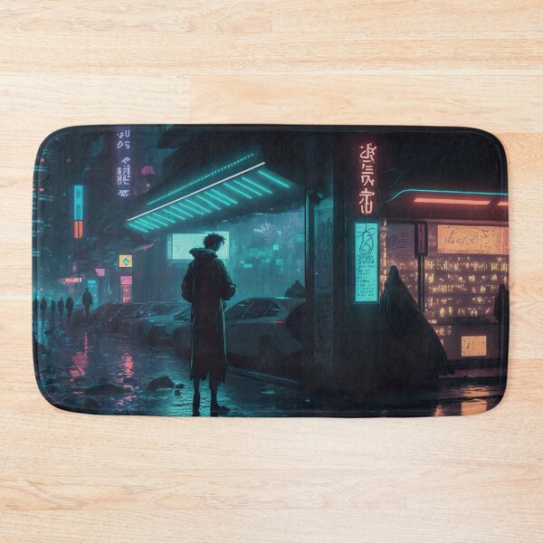Item preview, Neon Nights in the Megacity designed and sold by Venon28.