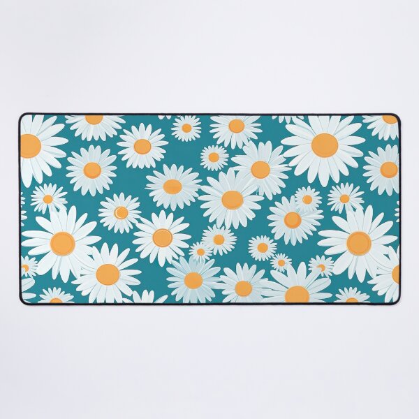 daisies Desk Mat