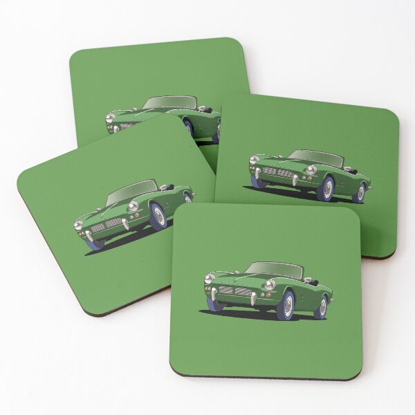 Item preview, Triumph Spitfire in green designed and sold by Webazoot Industries - Car Art.