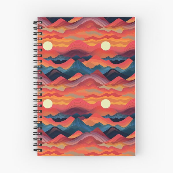 Item preview, Mountain Sunsets Pattern designed and sold by PatternPatty.