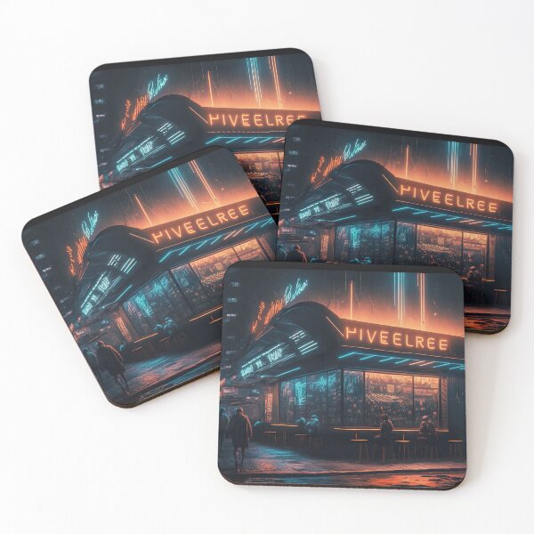 Item preview, Neon Nights in the Cyber City designed and sold by Venon28.