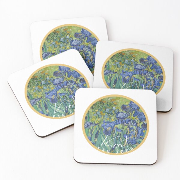 Item preview, Irises Vincent Van Gogh designed and sold by lesvalises.