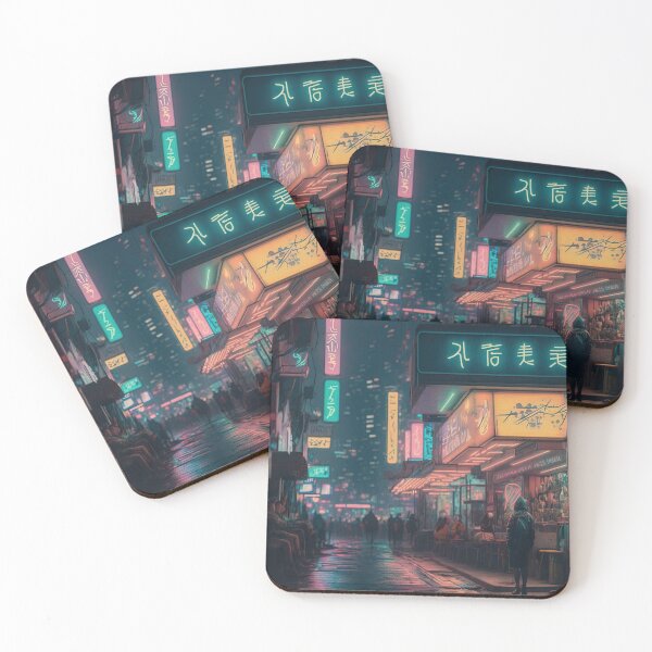 Item preview, Neon Dreams of the Megacity designed and sold by Venon28.