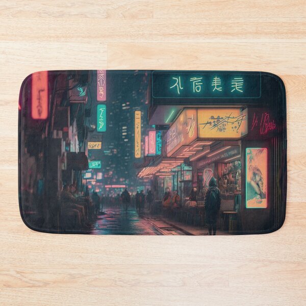 Item preview, Neon Dreams of the Megacity designed and sold by Venon28.