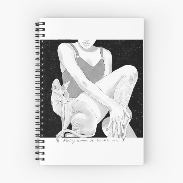 Item preview, Hairy women & hairless cats designed and sold by Victoria Ripalda Tamame.