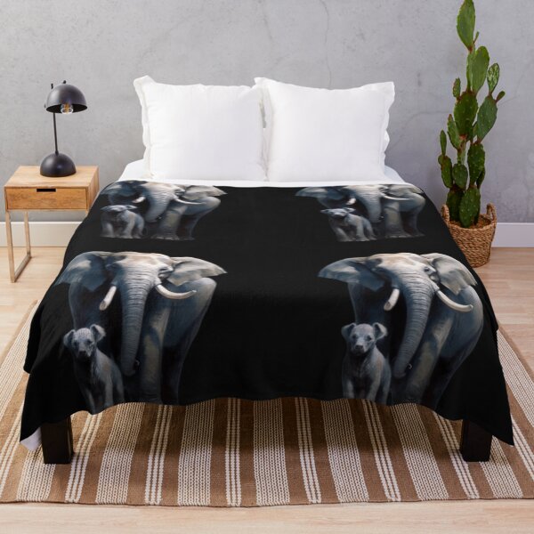 Item preview, Elephant and dog designed and sold by CanvasLane.