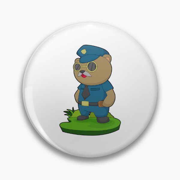 Artikelvorschau, Bär Polizist Sonnenbrille Polizei entworfen und verkauft von Snabdesign84.