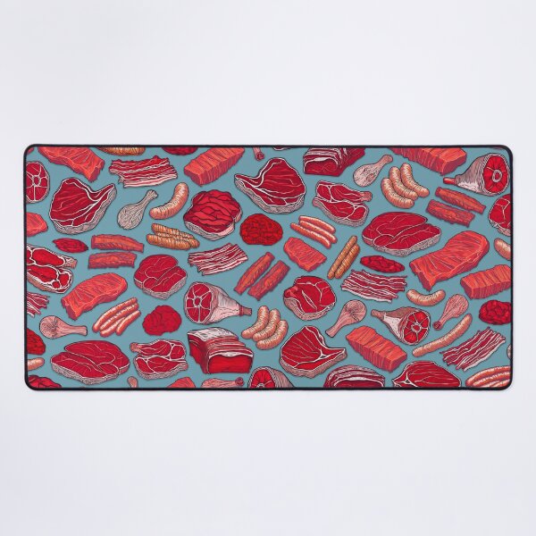 Item preview, Meat Eater Carnivore Summer Barbeque Grill Chef BBQ Pattern designed and sold by GrandeDuc.