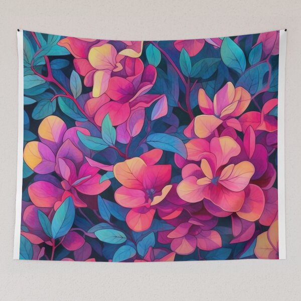 Item preview, Bougainvillea Pattern 1 designed and sold by BloomBoutiqueTs.