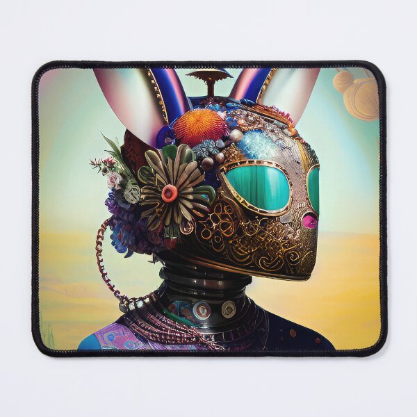 Item preview, Robotic head with natural elements, illustration. designed and sold by HAKKI ARSLAN.